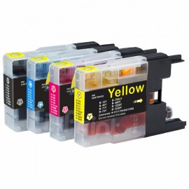 Cartridge Tinta Xantri Bro LC12 LC40 LC71 LC73 LC75 LC400 LC1220 LC1240 Magenta, Tinta Printer Bro DCPJ525W J725DW J925DW MFCJ430W J280W J425W J435W J625DW J5910CDW J6910DW