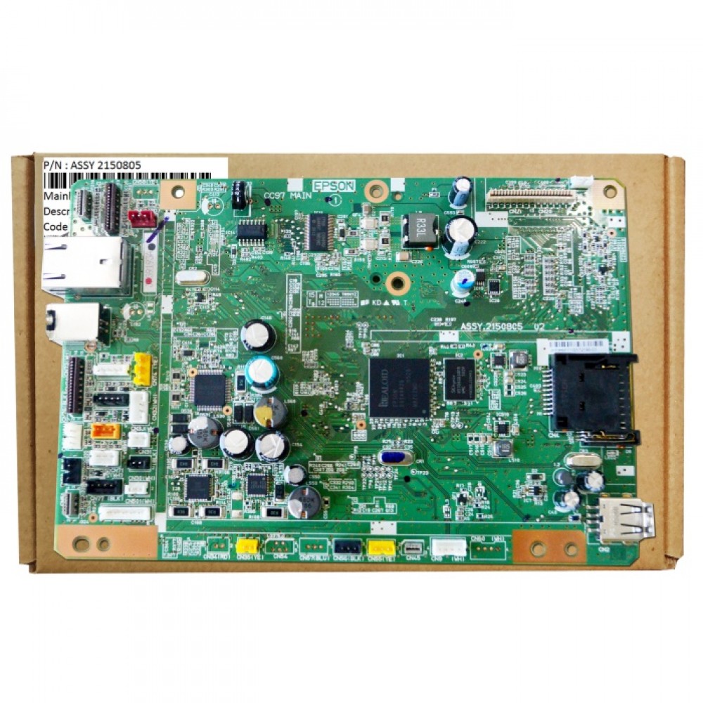 Board Epson WF7610 New, Mainboard Epson WF-7610, Motherboard Epson Workforce WF-7610 Part Number Assy 2150805