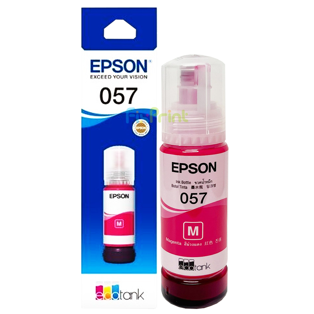 Tinta Refill Epson Original Ori 057 T09D3 Magenta 70ml, Tinta Refill Printer Epson L8050 L18050