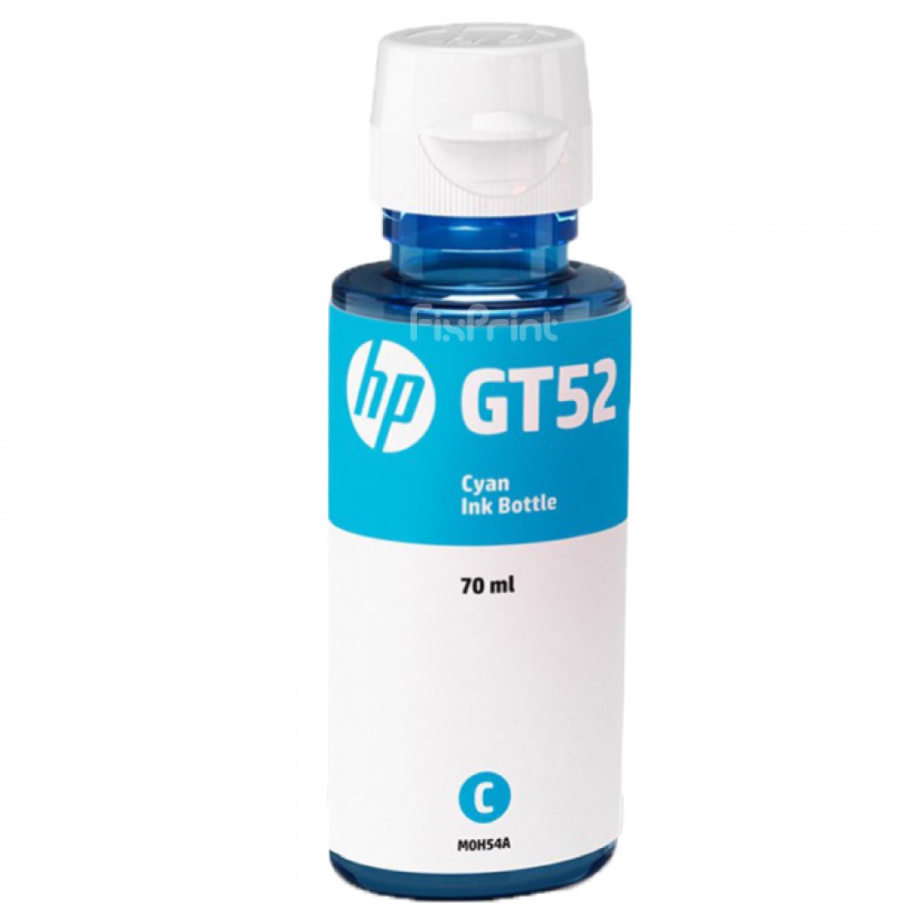 Tinta LOOSEPACK GT52 Cyan 70ml (Tanpa Box), Tinta Refill Printer DeskJet GT5810 GT5820 All in One InkTank 115 310 315 319 350 415 419 410 SmartTank 450 510 550 610 M0H54A Original HP